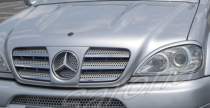 Custom Mercedes ML Grill  SUV/SAV/Crossover (1998 - 2005) - $139.00 (Manufacturer Sarona, Part #MB-006-GR)